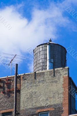 Watertank on the roof