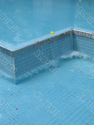 blue tile pool