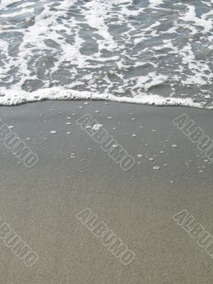 wave on a beach