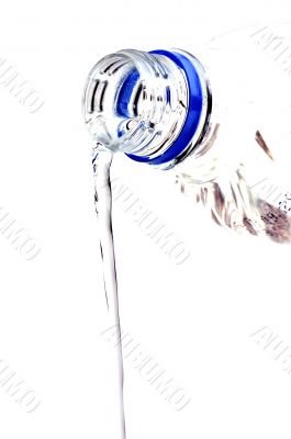 bottle with water