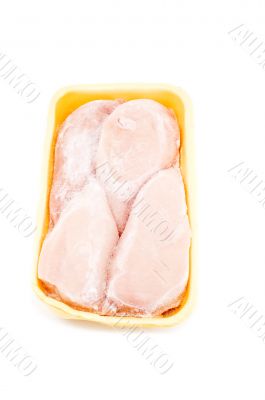 Chicken breast closeup