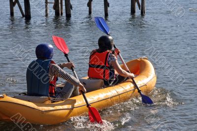 Two in a boat Two in a boat