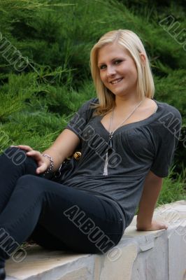 Young, blonde girls. Young, blonde girls.