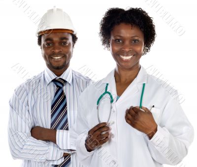 African americans doctor and engineer