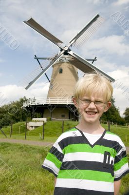Boy in Holland