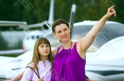 Mother and daughter