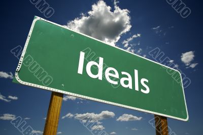 Ideals Road Sign