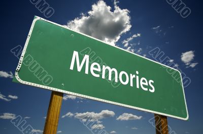 Memories Road Sign