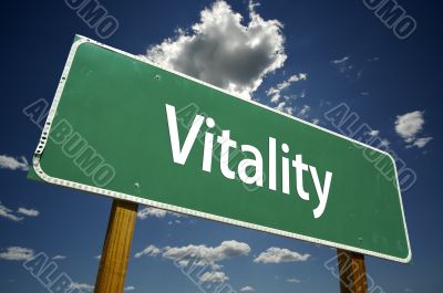 Vitality Road Sign