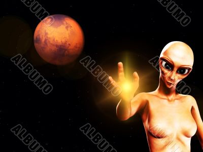 Alien Female Hybrid Alien Female Hybrid
