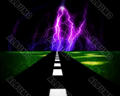Lighting Road Lighting Road