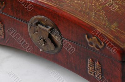 Detail of beautiful chinese box
