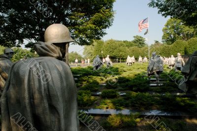 Koren War Memorial in Washington DC