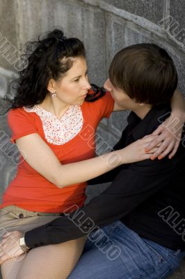 attractive couple together