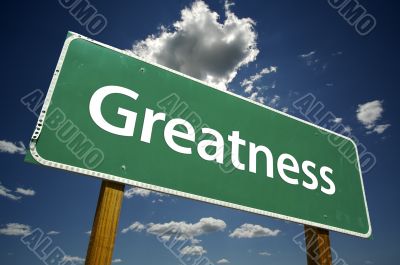 Greatness Road Sign