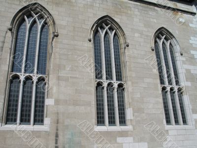 three church windows