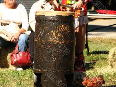 Aztec Drum