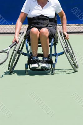 Wheelchair Tennis Player