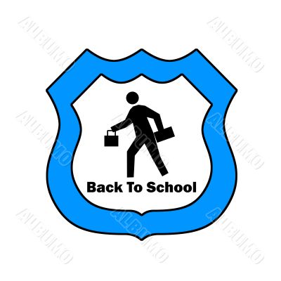 Back to school sign