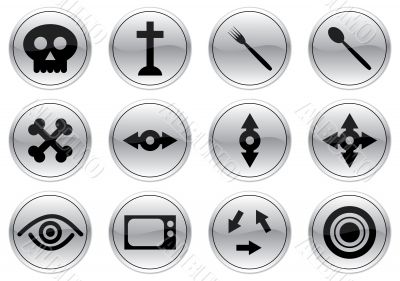Gadget icons set.