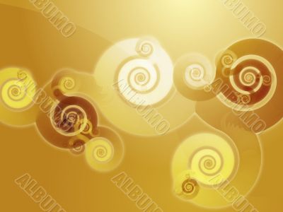 Swirly spiral background