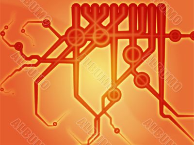 Technical schematic diagram