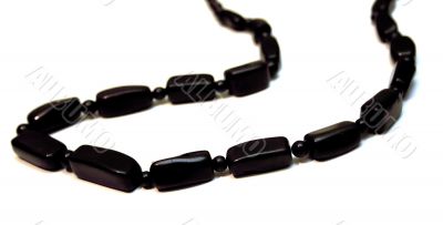 Black beads