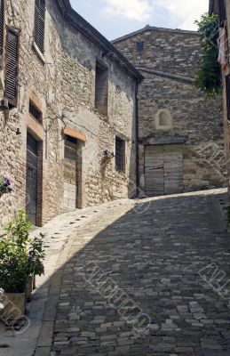 Piobbico, medieval town