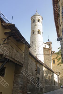 Circular tower in Italy Circular tower in Italy
