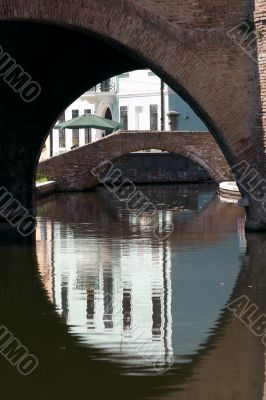 Comacchio - Famous bridge Comacchio - Famous bridge