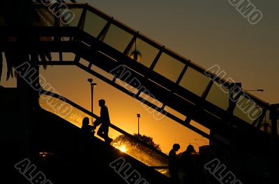 Sunset stairs