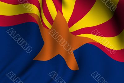 Rendered Arizona Flag