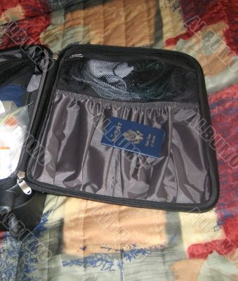 Carry on with passport Carry on with passport