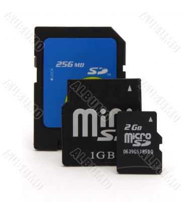 Small, Medium and Big flash-cards