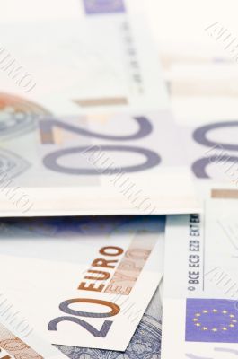 banknote twenty Euro banknote twenty Euro