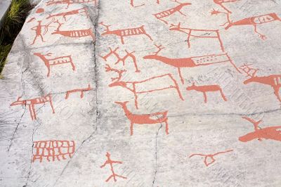 ancient rock carvings