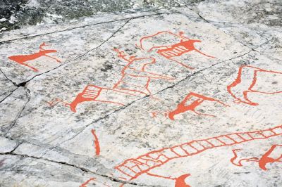 ancient rock carvings