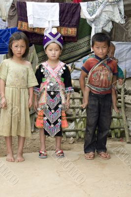 Children in Laos