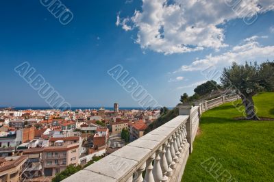 Malgrat de Mar - view from above