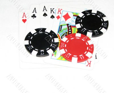 Cards and Poker Chips
