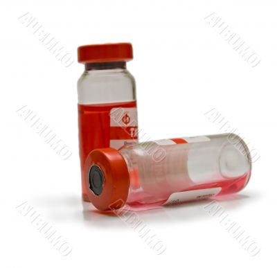 Transparent ampoules