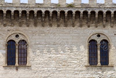 Arcevia - Historic Palace, detail