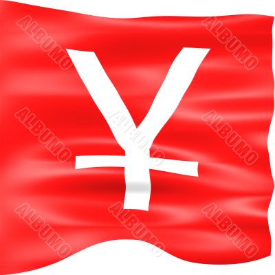 3D Yen Flag