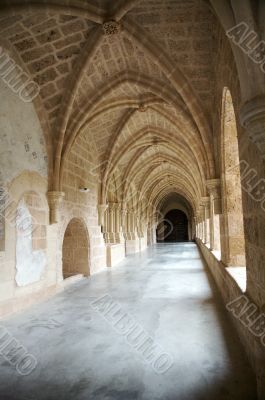 cloister corridor