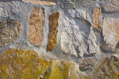Photo of a plain stone wall