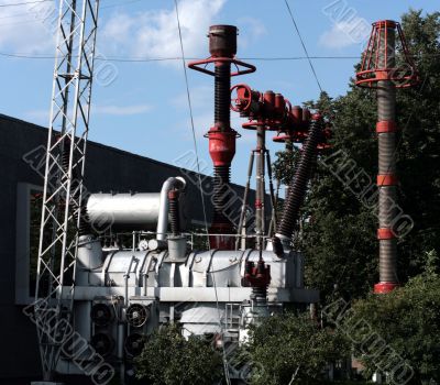 old electric power station