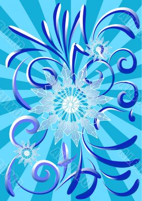 snowflake background snowflake background