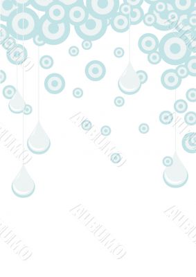 water drops background