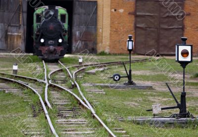 Old  steam locomotive