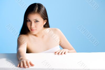 clean beauty asian woman